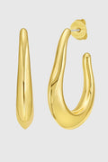 Sculptural Hoop Earrings