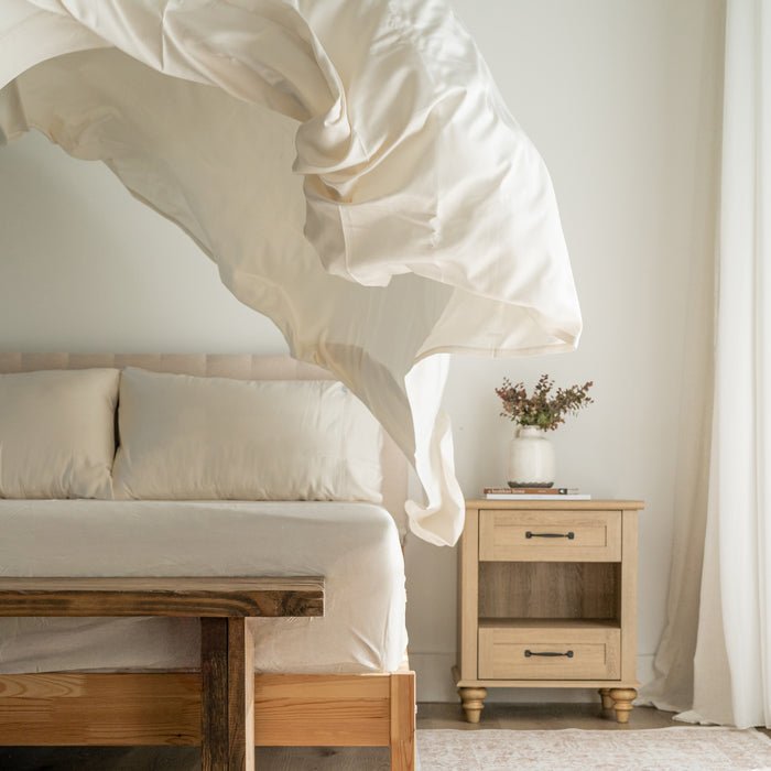 Ivory Moon Sheet Set #color_ivory-moon