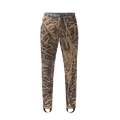 Sherpa Fleece Wader Pant in Mossy Oak Original Shadow Grass, front view #mossy_oak_original_shadow_grass