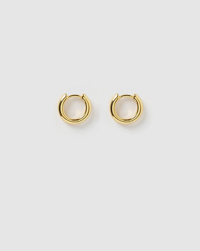 Shia Gold Huggie Earrings
