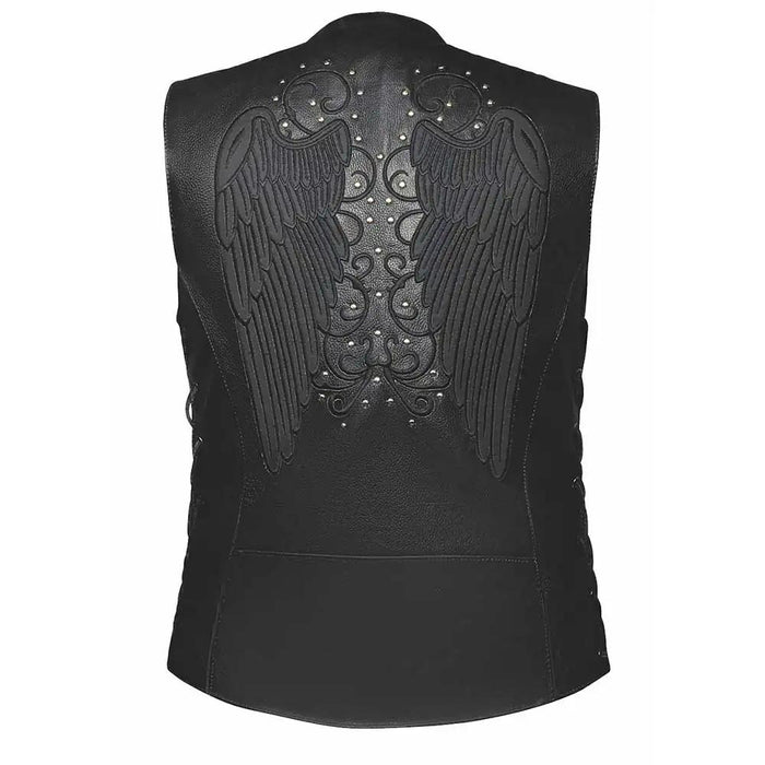 Shirly - Women's Motorcycle Leather Vest