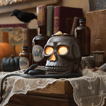 Skull Fragrance Warmer Illumination