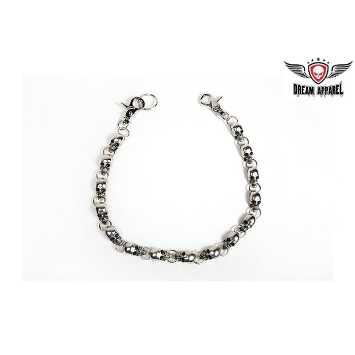 Skull Replacement Chain For Biker Wallets