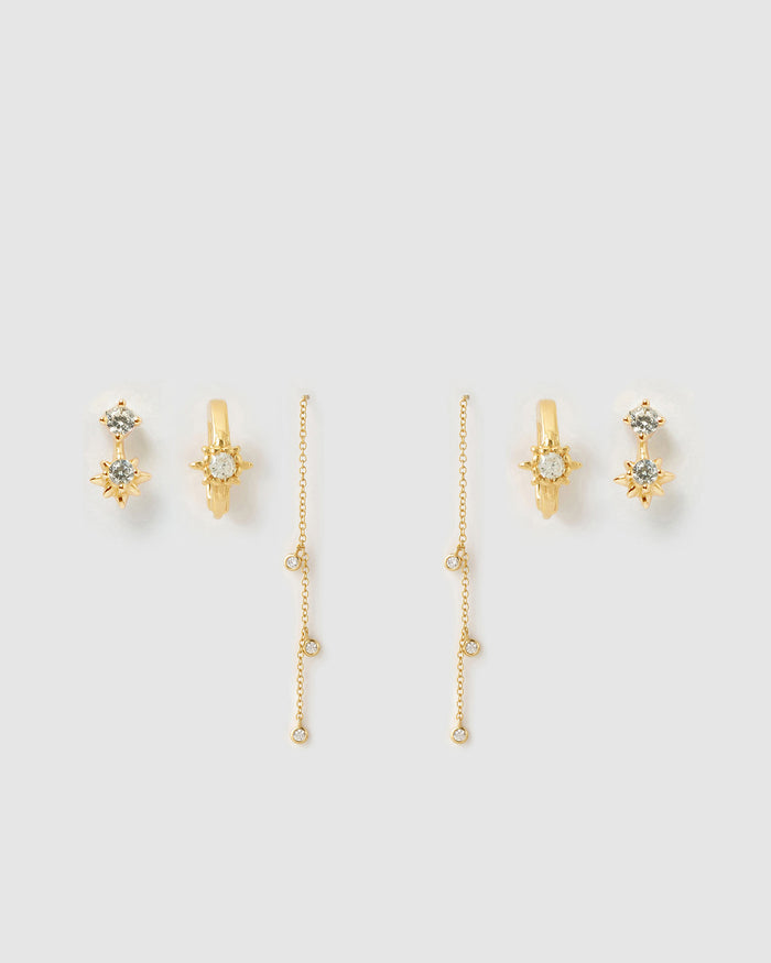 Star Gazer Earring Stack