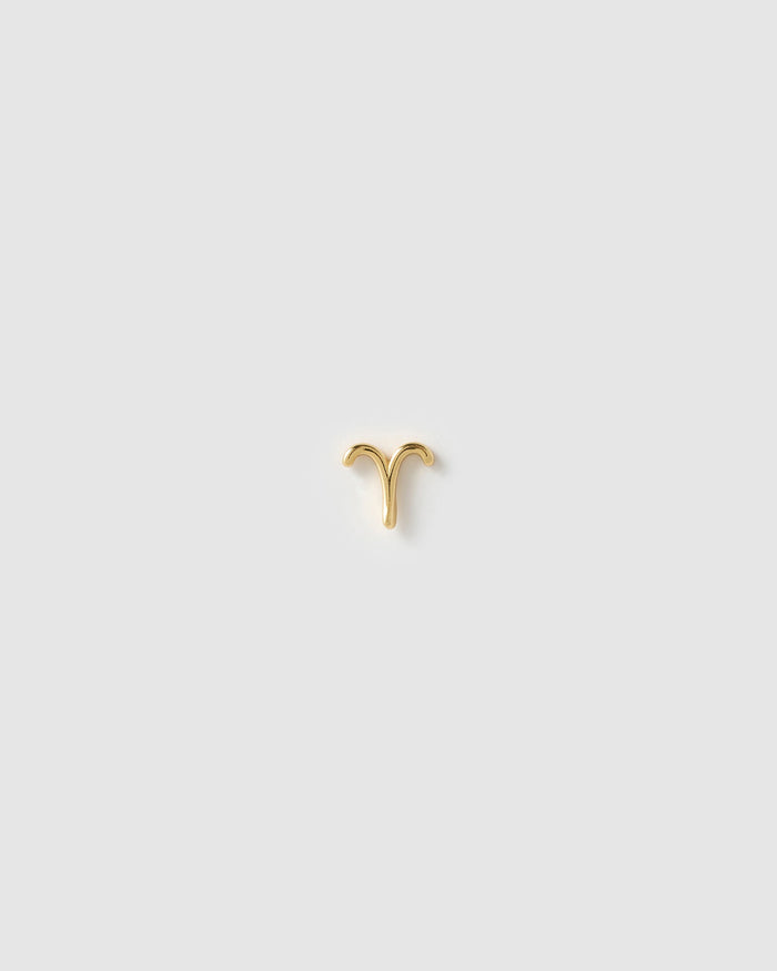 Star Sign Single Stud Earring