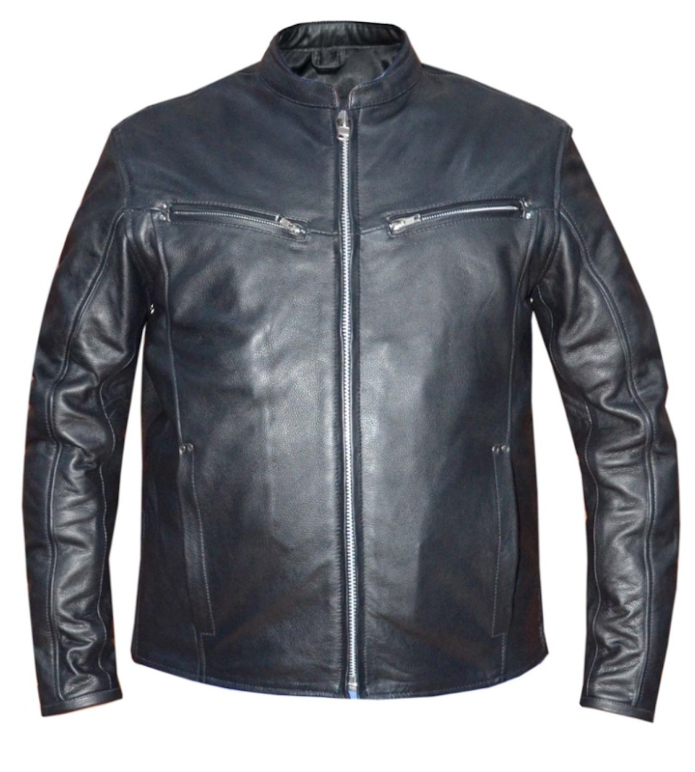 Stealth - Men's Premium Leather Motorcycle Jacket