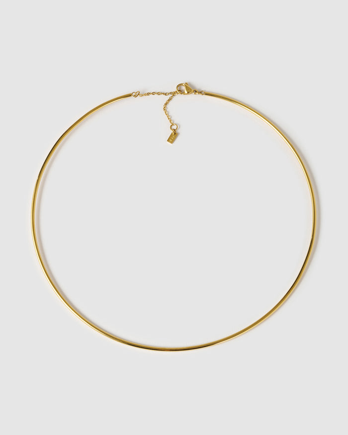 Storm Gold Collar Necklace