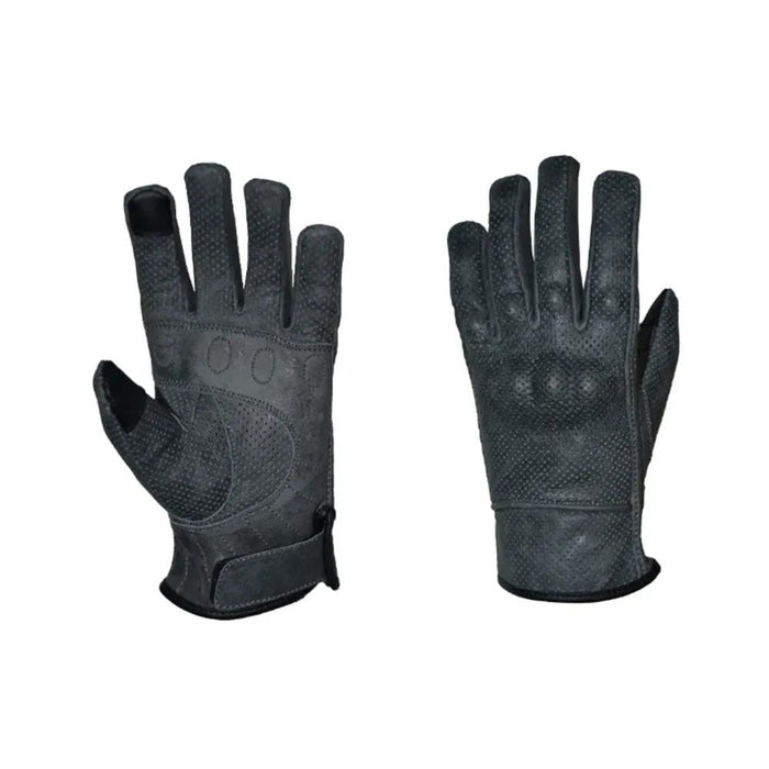 Storm Guard - Women's Leather Motorcycle Gloves