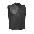 Sturgis - Men's SOA Club Style Leather Motorcycle Vest