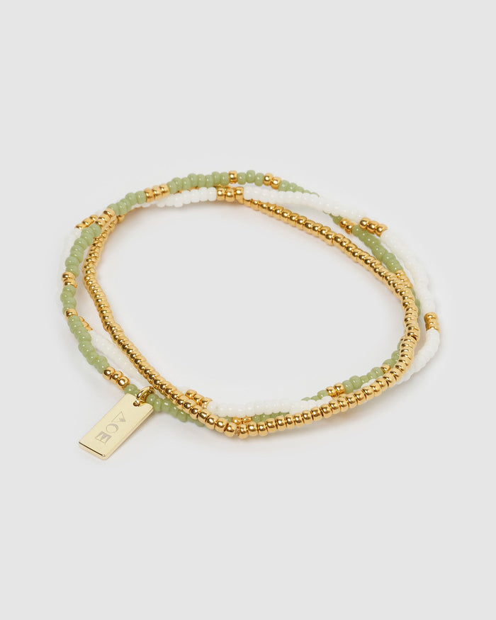 Sunny Bracelet Set - Forrest
