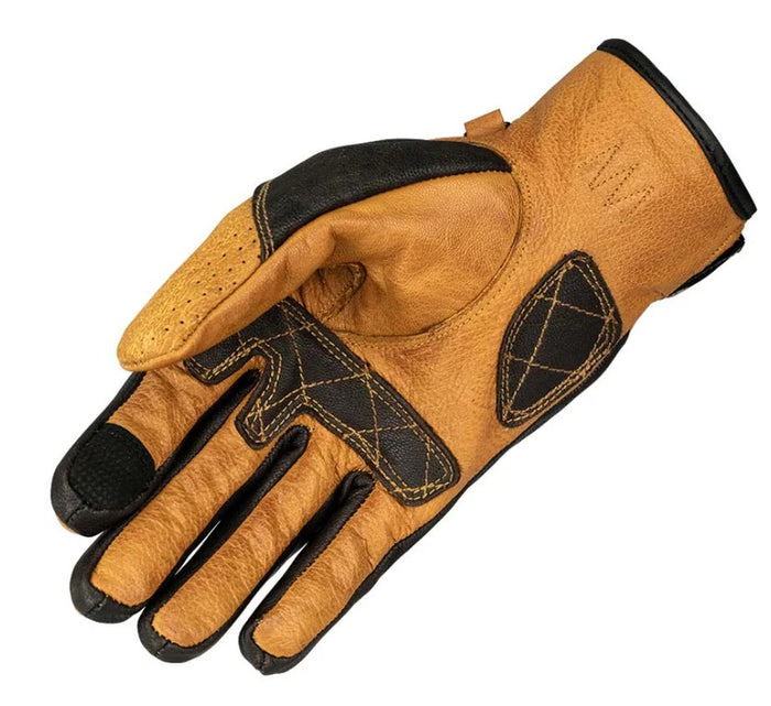 Sunset Leather Glove With Anti-Abrasion & Touch Sensitive