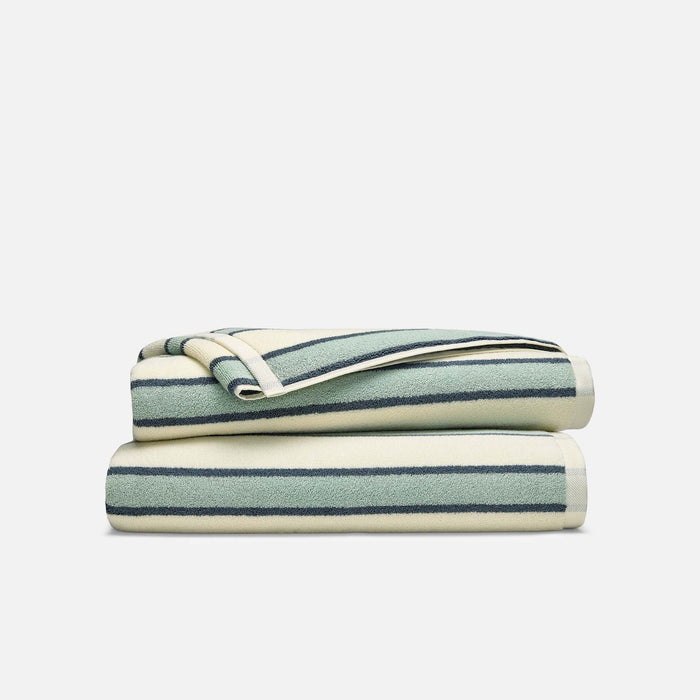 Striped Silver Sage / Bath Sheets