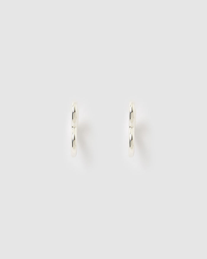 Sweetheart Silver Earrings - Large