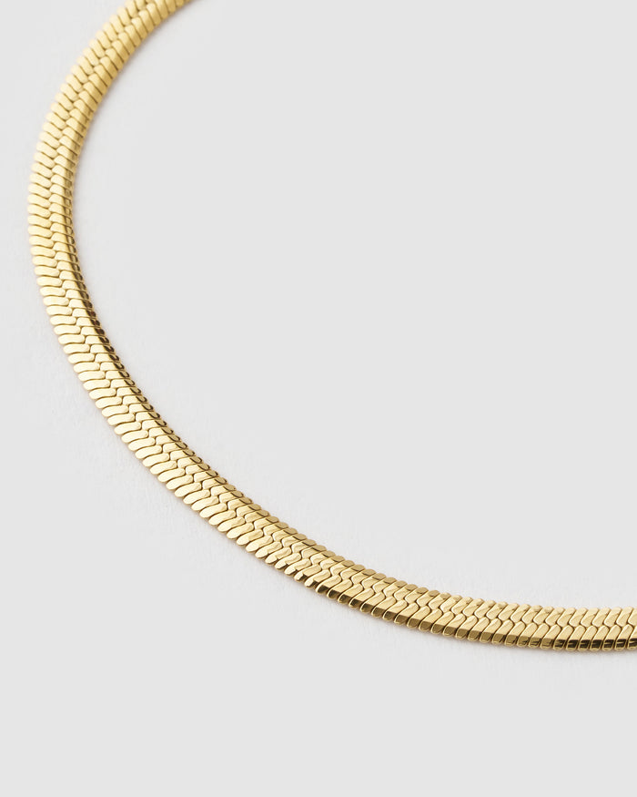 Sylvia Gold Snake Chain Bracelet