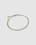 Sylvia Silver Snake Chain Bracelet