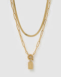 Tag Necklace Stack
