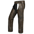 Tarmac - Unisex 4-Pocket Leather Motorcycle Chaps with Spandex