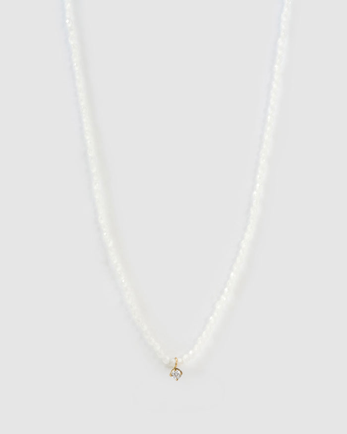 Taylor Necklace - White
