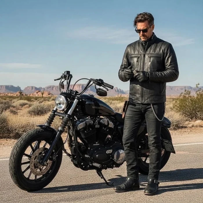 Thunderhead - Men's Ultra Leather Motorcycle Jacket