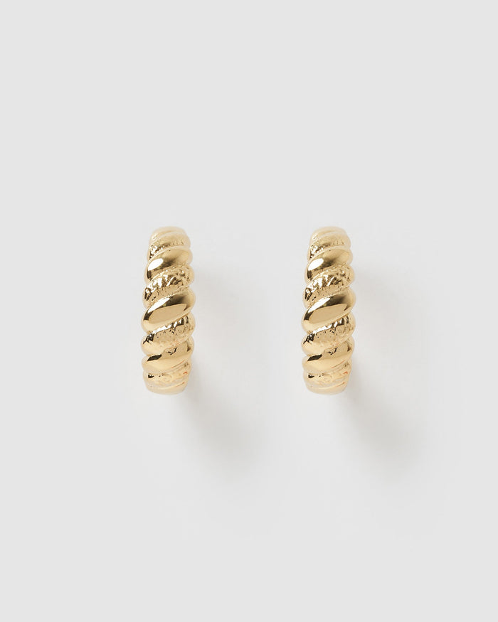 Tilly Gold Hoop Earrings
