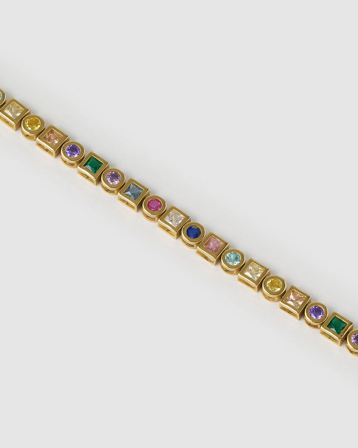 Tinka Gold Bracelet - Multi