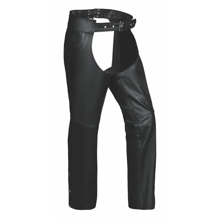 Torque - Unisex Jeans Pocket Motorcycle Leather Chaps