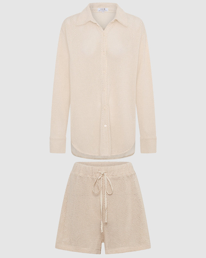 Toulouse Shorts Set - Cream