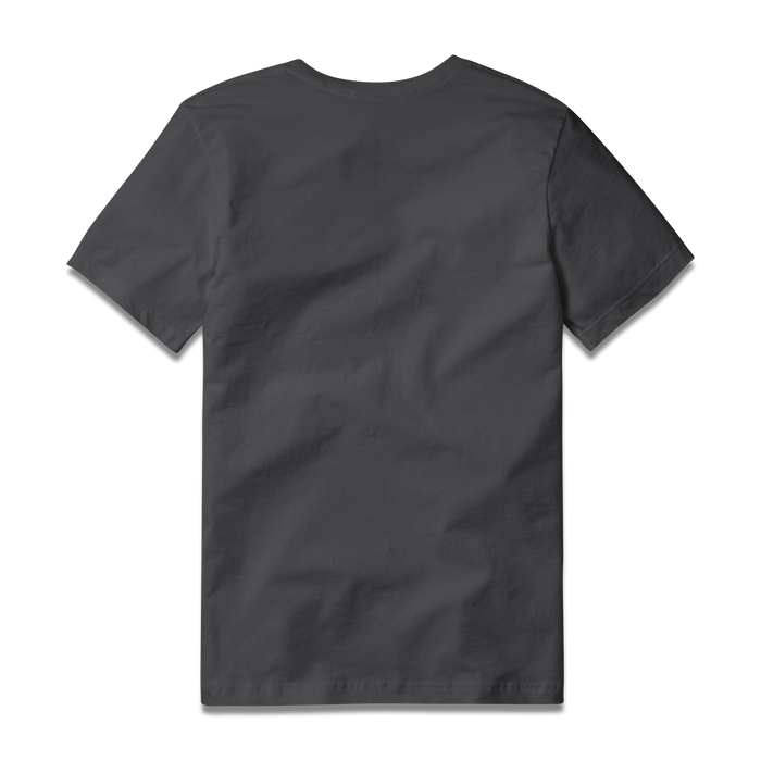 Trademark Tee S/S in Graphite, back view #graphite