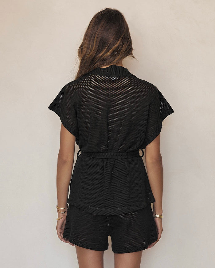 Trevi Shorts - Liquorice
