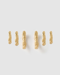 Triple Kira Earring Stack