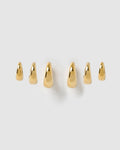 Triple Max Earring Stack - Gold