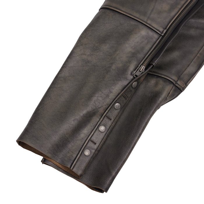 Unisex Four Pockets Insulated Chaps with Stretchable Inner Thigh