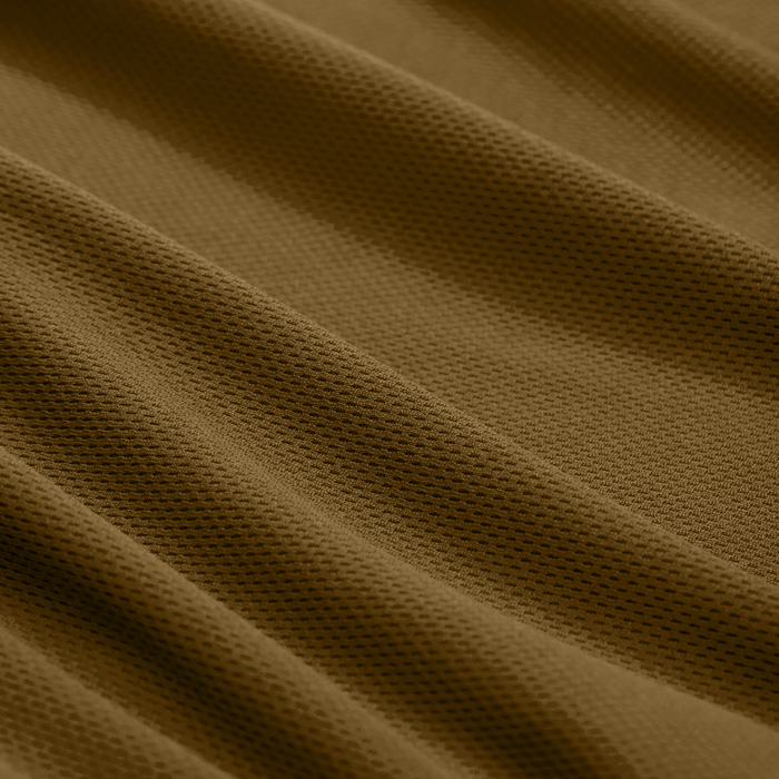 Vale 105 Synthetic Crew L/S in Field Khaki, fabric detail #field_khaki