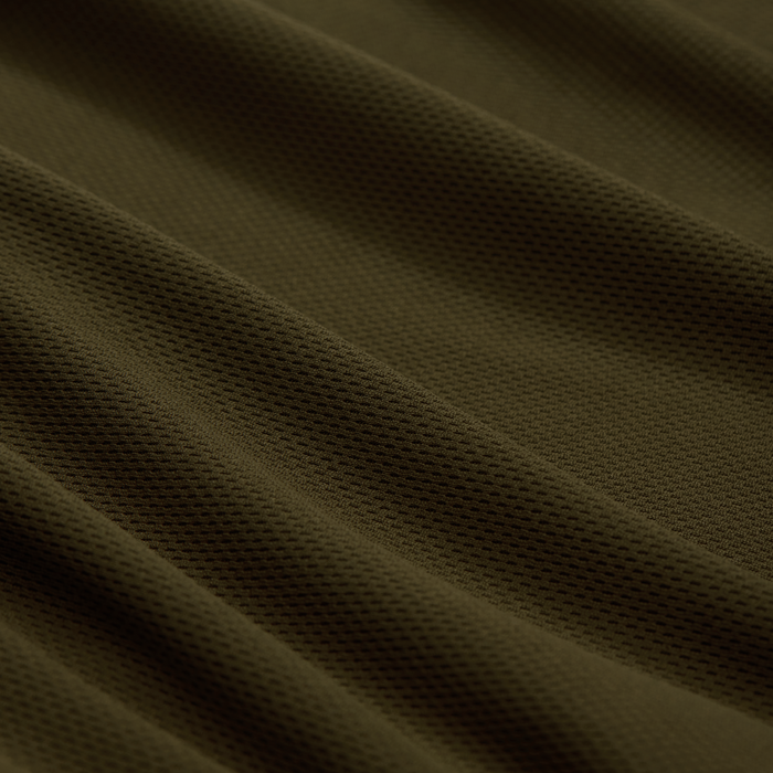 Vale 105 Synthetic Hoodie in Dark Olive, fabric detail #dark_olive