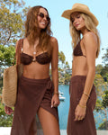 Verona Skirt Set - Chocolate