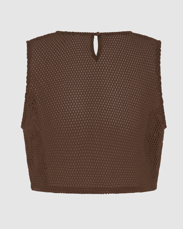 Verona Top - Chocolate