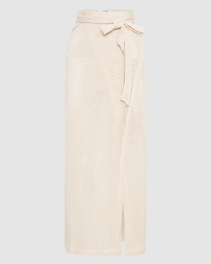 Verona Wrap Skirt - Coconut