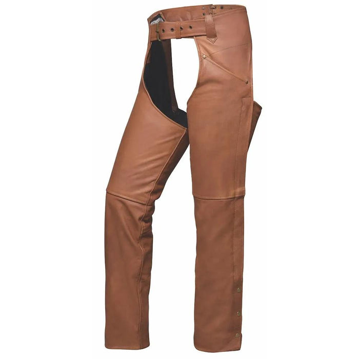 Vixen - Women's Premium Lambskin Leather Motorcycle Chaps