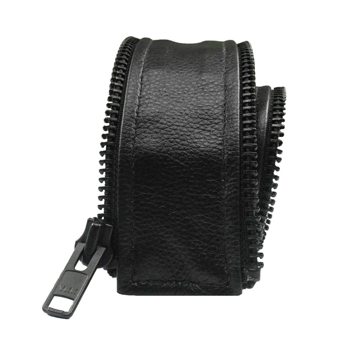 VXP505 Men's Black Universal Vest Expander Panel with Black Oxides Zip (Single Piece)