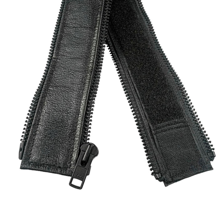 VXP505 Men's Black Universal Vest Expander Panel with Black Oxides Zip (Single Piece)
