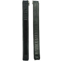 VXP53 Men's Black Universal Vest Expander Panel with Gun Metal Zip # 5 (Single Piece)
