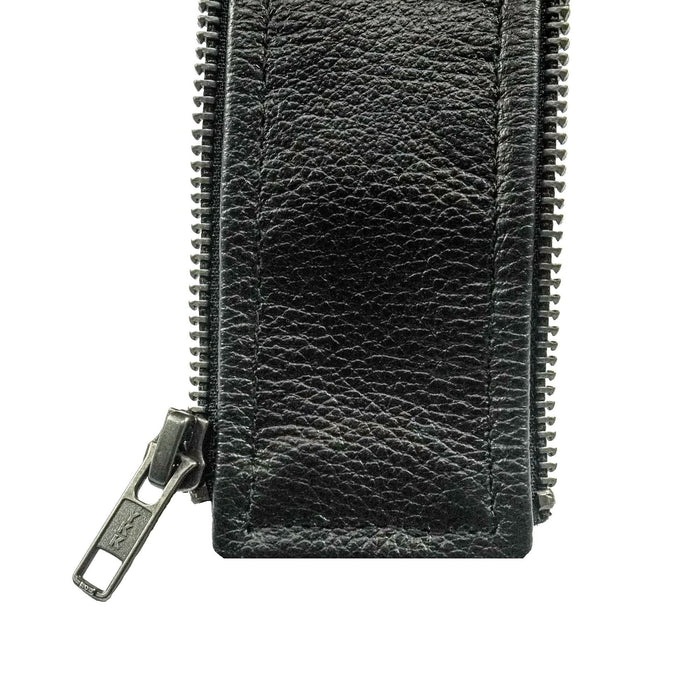 VXP53 Men's Black Universal Vest Expander Panel with Gun Metal Zip # 5 (Single Piece)
