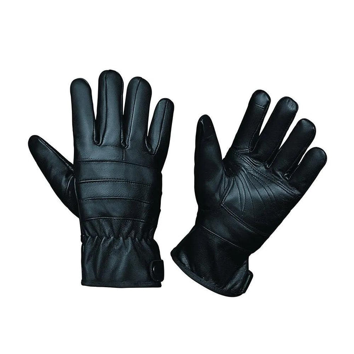 WarmRide Classic - Men's Leather Motorcycle Gloves
