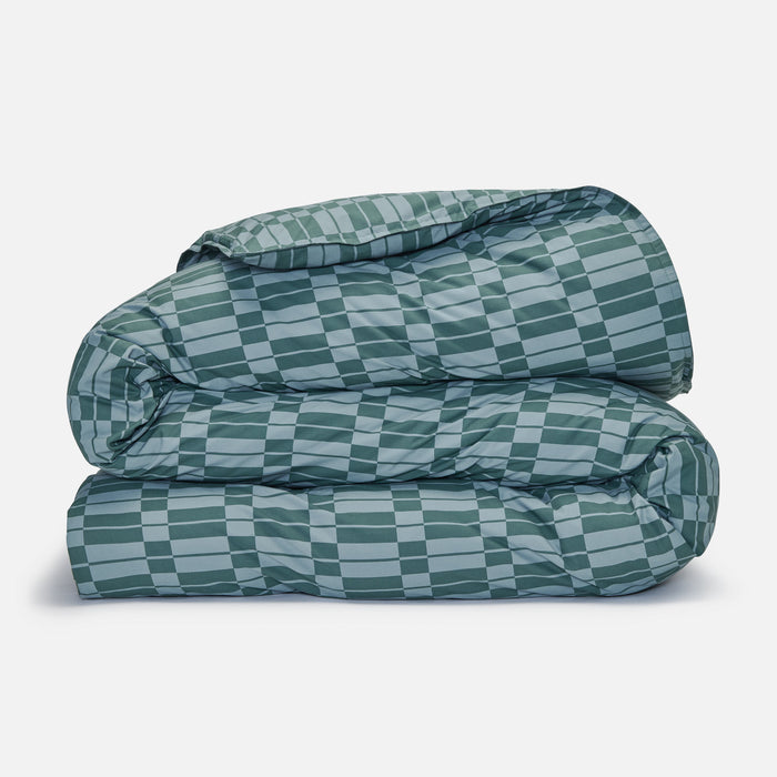 Spliced Check in Aegean / Twin/Twin XL