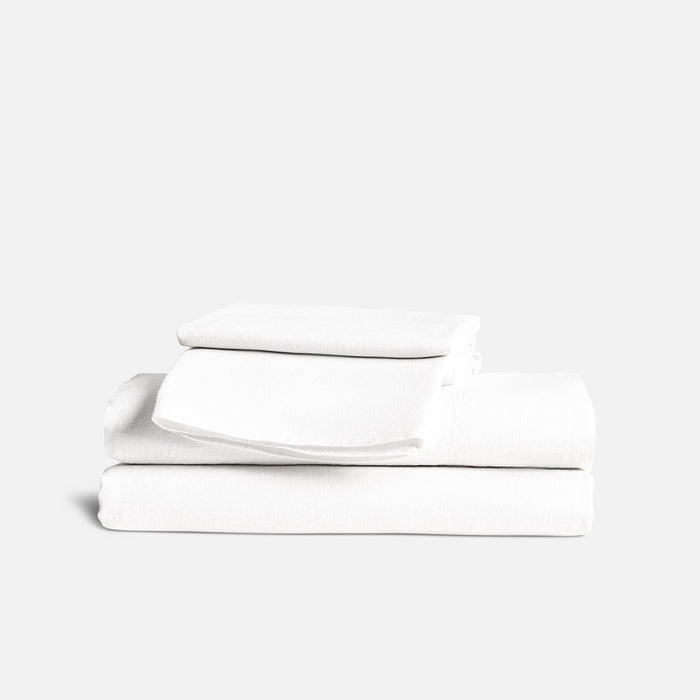 Washed European Linen Core Sheet Set - Last Call