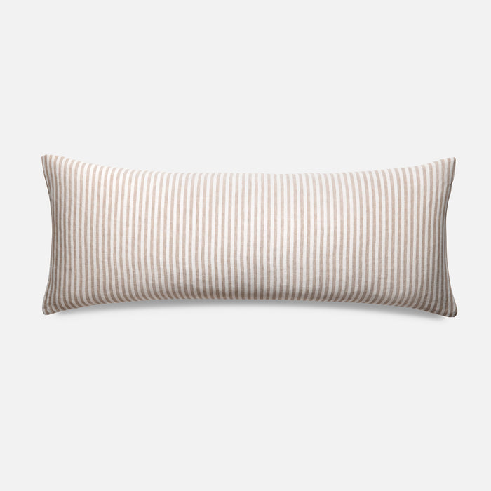 PDP2 Option[Oxford Stripe in Oat Chambray] MAIN
