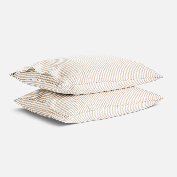 Oxford Stripe in Oat Chambray / Standard