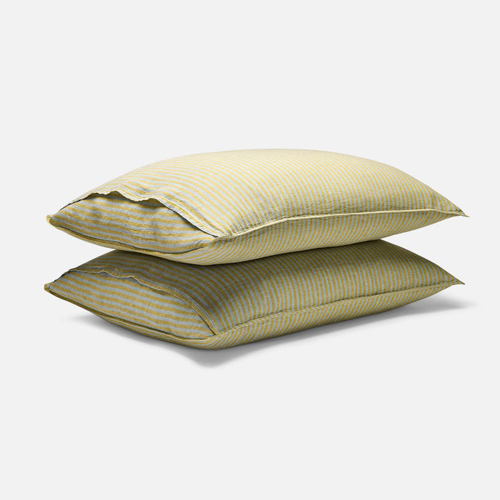 Oxford Stripe in Avocado / Standard