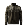 Waxed Canvas Sweater in Mossy Oak Original Bottomland, front view #mossy_oak_original_bottomland