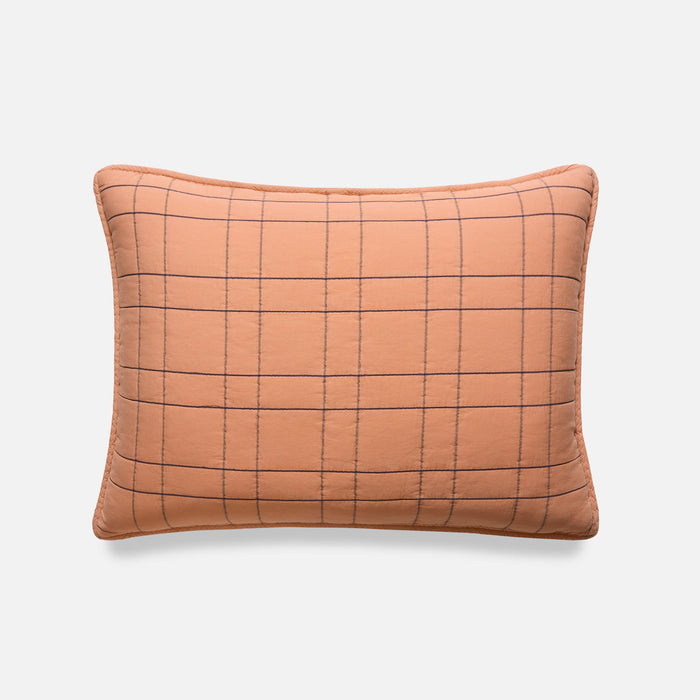 Spiced Coral Windowpane / Standard